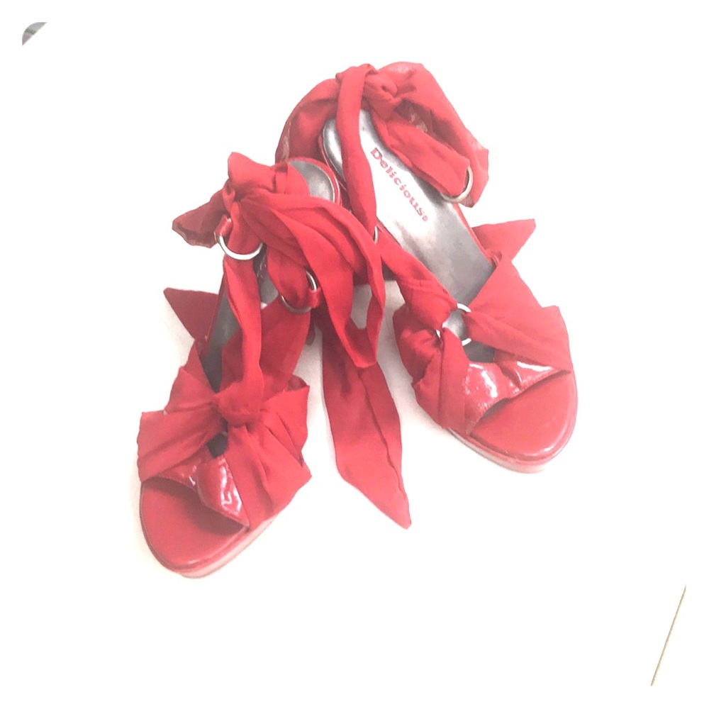 Red high heels